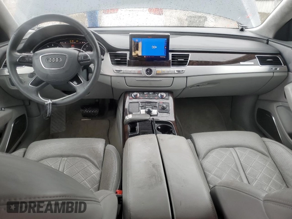 2013 Audi A8 3.0L with VIN WAUAGAFD2DN016626, listed as a Copart auction lot 51662665 with 73,741 mi miles and Salvage title. Bid and sale history available at DreamBid. Image 8.