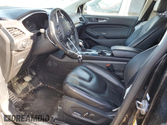 2017 Ford Edge Titanium with VIN 2FMPK4K93HBC03806, listed as a Copart auction lot 50643634 with 136,573 mi miles and Salvage Title. Bid and sale history available at carsss.com. Image 7.