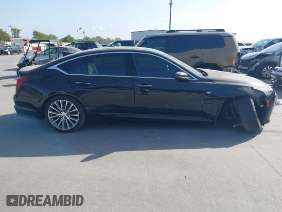 2020 Cadillac CT5 Premium Luxury with VIN 1G6DN5RK1L0118649, listed as a IAAI auction lot 41823595 with 72,061 mi miles and . Bid and sale history available at DreamBid. Image 13.