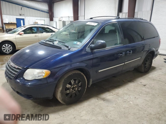 2006 Chrysler Town & Country LWB Touring with VIN 2A4GP54L06R809390, listed as a Copart auction lot 74924714 with 130,558 mi miles and Salvage Title. Bid and sale history available at carsss.com. Image 1.