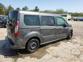 2016 Ford Transit Connect XLT with VIN NM0GE9F7XG1284389, listed as a Copart auction lot 50342195 with 201,707 mi miles and Salvage title. Bid and sale history available at DreamBid. Image 3.