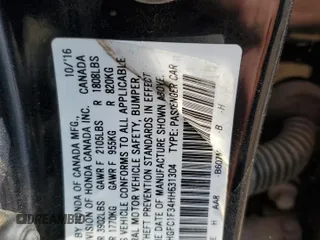 2017 Honda Civic Sedan EX-T with VIN 2HGFC1F34HH631304, listed as a Copart auction lot 51112545 with 176,670 mi miles and Salvage Title. Bid and sale history available at carsss.com. Image 12.