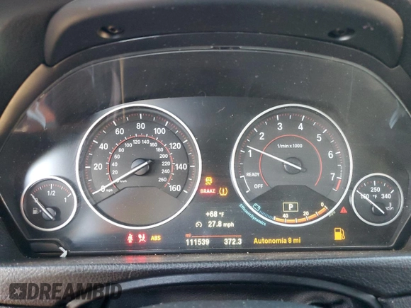 2016 BMW 4 Series 428i with VIN WBA4A9C52GGL89748, listed as a Copart auction lot 87441064 with 111,539 mi miles and Salvage Title. Bid and sale history available at carsss.com. Image 9.