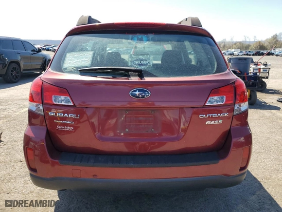 2014 Subaru Outback 2.5i with VIN 4S4BRBACXE3289585, listed as a Copart auction lot 53104595 with 103,242 mi miles and Salvage Title. Bid and sale history available at carsss.com. Image 6.