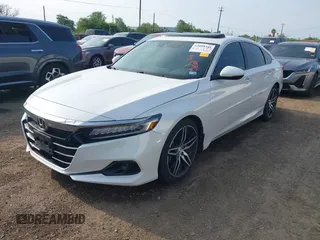 2021 Honda Accord Touring with VIN 1HGCV2F9XMA005191, listed as a IAAI auction lot 42088545 with 169,611 mi miles and . Bid and sale history available at DreamBid. Image 2.