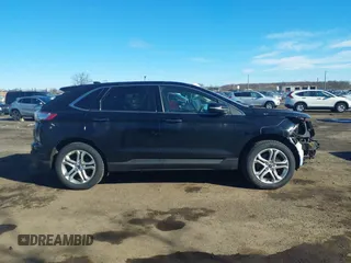 2018 Ford Edge Titanium with VIN 2FMPK4K85JBC24363, listed as a IAAI auction lot 41597055 with 46,451 mi miles. Bid and sale history available at carsss.com. Image 14.