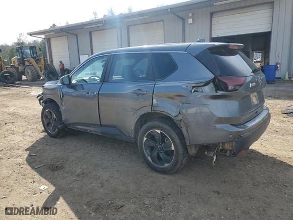 2024 Nissan Rogue SV with VIN 5N1BT3BA9RC673447, listed as a Copart auction lot 46068135 with 12,039 mi miles and Salvage Title. Bid and sale history available at carsss.com. Image 2.