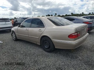 2002 Mercedes-Benz E-Class with VIN WDBJF65J82B397776, listed as a Copart auction lot 73745144 with 0 mi miles and Salvage Title. Bid and sale history available at carsss.com. Image 2.