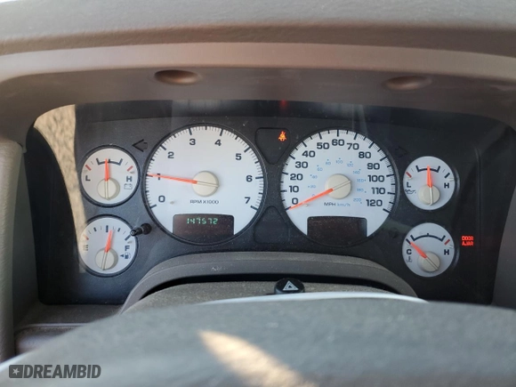 2003 Dodge Ram 1500 ST with VIN 1D7HA16K63J544473, listed as a Copart auction lot 43150155 with 147,572 mi miles and Salvage Title. Bid and sale history available at carsss.com. Image 9.