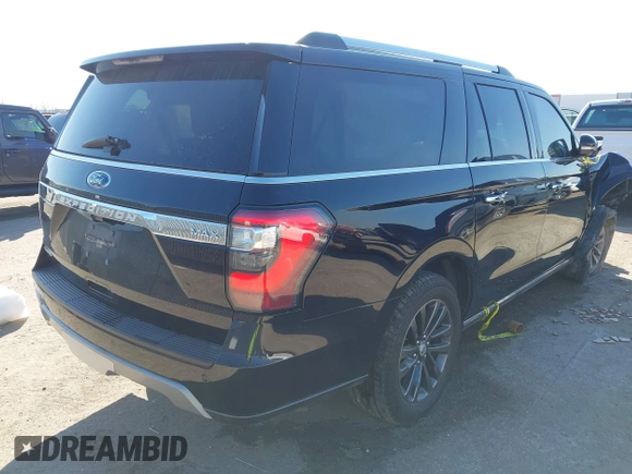 2020 Ford Expedition Max Limited with VIN 1FMJK1KT0LEB00520, listed as a IAAI auction lot 41570474 with 178,299 mi miles and . Bid and sale history available at DreamBid. Image 4.