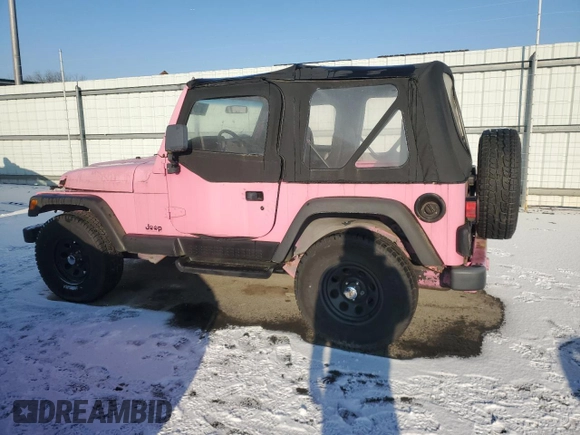 1997 Jeep Wrangler Sahara with VIN 1J4FY49S6VP505743, listed as a Copart auction lot 88931025 with 0 mi miles and Clean Title. Bid and sale history available at carsss.com. Image 2.
