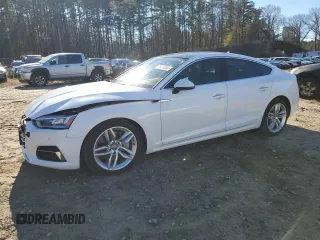 2019 Audi A5 Sportback Premium Plus with VIN WAUBNCF5XKA011032, listed as a Copart auction lot 76674003 with 49,646 mi miles. Bid and sale history available at carsss.com. Image 1.