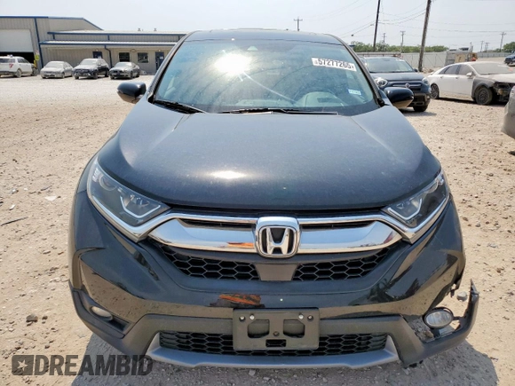2019 Honda CR-V EX z VIN 7FARW1H52KE039158, wystawiony jako Copart lot #57277265 z przebiegiem 67 764 mil mil oraz Szkoda całkowita • Salvage title. Historia ofert i sprzedaży dostępna na DreamBid. Obrazek 5.