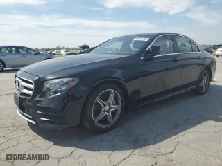 2017 Mercedes-Benz E-Class E 300 Luxury with VIN WDDZF4KB0HA147801, listed as a Copart auction lot 52921785 with 0 mi miles and Salvage Title. Bid and sale history available at carsss.com. Image 1.