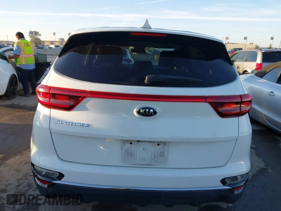 2020 Kia Sportage LX with VIN KNDPM3AC2L7733689, listed as a IAAI auction lot 41858043 with 93,979 mi miles and . Bid and sale history available at DreamBid. Image 16.