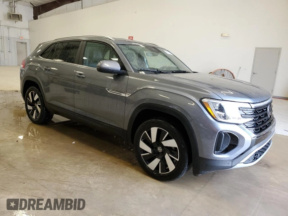 2025 Volkswagen Atlas SE with VIN 1V2WE2CA8SC206324, listed as a Copart auction lot 55507295 with 6,978 mi miles and Clean title. Bid and sale history available at DreamBid. Image 4.