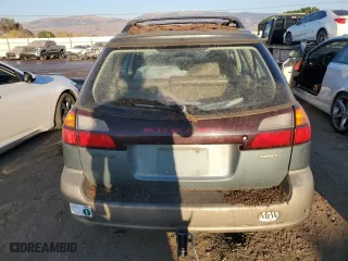2000 Subaru Legacy Wagon Outback w/RB Equip with VIN 4S3BH6650Y6618905, listed as a Copart auction lot 83720664 with 0 mi miles and Salvage Title. Bid and sale history available at carsss.com. Image 6.