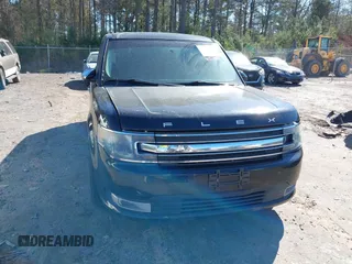 2013 Ford Flex SEL with VIN 2FMHK6C87DBD34589, listed as a IAAI auction lot 41852216 with 161,711 mi miles. Bid and sale history available at carsss.com. Image 6.