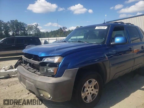 2003 Chevrolet Avalanche with VIN 3GNEK13T53G108133, listed as a Copart auction lot 70569734 with 362,578 mi miles and Salvage Title. Bid and sale history available at carsss.com. Image 11.