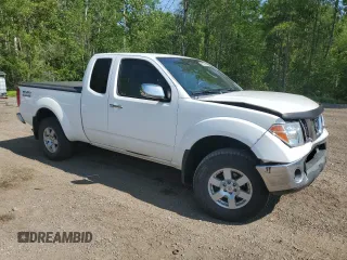 2005 Nissan Frontier LE with VIN 1N6AD06W85C463866, listed as a Copart auction lot 61328535 with 281,028 mi miles and Salvage title. Bid and sale history available at DreamBid. Image 4.