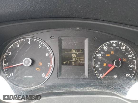 2011 Volkswagen Jetta SE with VIN 3VWDX7AJ8BM346422, listed as a Copart auction lot 52071225 with 78,490 mi miles and Clean title. Bid and sale history available at DreamBid. Image 9.