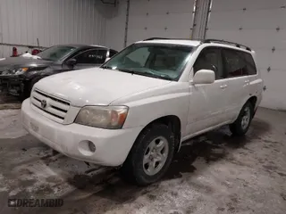 2007 Toyota Highlander with VIN JTEGD21AX70165811, listed as a IAAI auction lot 41582884 with 216,497 mi miles. Bid and sale history available at carsss.com. Image 2.