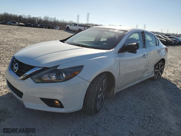 2017 Nissan Altima 2.5 SL with VIN 1N4AL3APXHC130411, listed as a Copart auction lot 46897955 with 91,182 mi miles and Salvage Title. Bid and sale history available at carsss.com. Image 1.