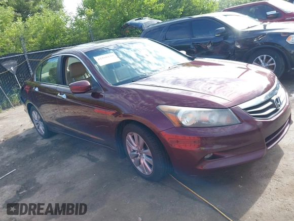 2011 Honda Accord EX-L with VIN 1HGCP3F88BA017635, listed as a IAAI auction lot 42560130 with 269,320 mi miles and . Bid and sale history available at DreamBid. Image 1.