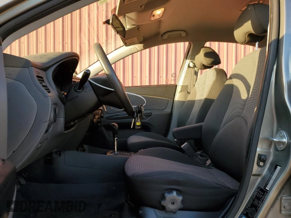 2010 Kia Rio with VIN KNADH4B33A6691688, listed as a Copart auction lot 82578714 with 41,796 mi miles and Clean Title. Bid and sale history available at DreamBid. Image 7.