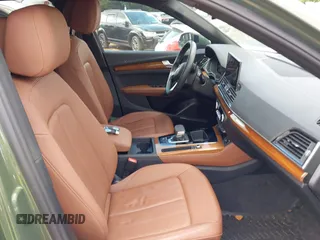 2023 Audi Q5 S line Premium Plus with VIN WA1EAAFY1P2111431, listed as a IAAI auction lot 42355144 with 43,498 mi miles and . Bid and sale history available at DreamBid. Image 5.