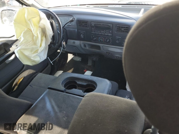 2003 Ford Super Duty F-250 XL with VIN 1FTNX21S93ED85966, listed as a Copart auction lot 71485154 with 114,837 mi miles and Salvage Title. Bid and sale history available at carsss.com. Image 8.