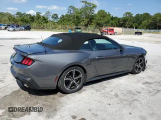 2024 Ford Mustang EcoBoost with VIN 1FAGP8UH1R5132733, listed as a Copart auction lot 52517845 with 19,070 mi miles and Clean Title. Bid and sale history available at carsss.com. Image 3.