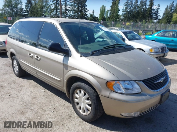 2003 Chrysler Town & Country LXi with VIN 2C8GP54L13R274683, listed as a IAAI auction lot 42150277 with 151,477 mi miles. Bid and sale history available at carsss.com. Image 1.
