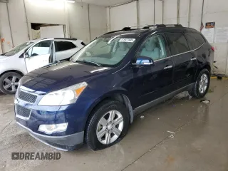 2012 Chevrolet Traverse 1LT with VIN 1GNKRGED3CJ170796, listed as a Copart auction lot 51927685 with 216,782 mi miles and Salvage Title. Bid and sale history available at DreamBid. Image 1.