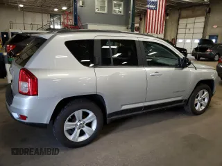 2012 Jeep Compass Sport with VIN 1C4NJCBB0CD677758, listed as a Copart auction lot 53929125 with 156,835 mi miles and Clean Title. Bid and sale history available at carsss.com. Image 3.