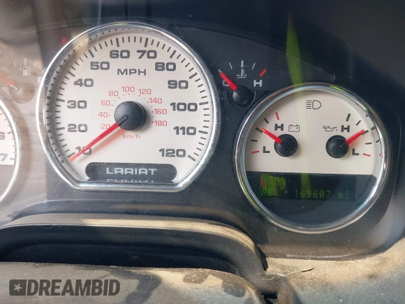 2006 Ford F-150 XLT with VIN 1FTPW14596KB60237, listed as a IAAI auction lot 42467520 with 169,607 mi miles and . Bid and sale history available at DreamBid. Image 7.