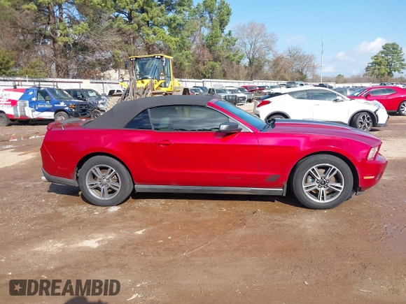 2012 Ford Mustang V6 with VIN 1ZVBP8EM4C5212726, listed as a IAAI auction lot 41509724 with 206,244 mi miles and . Bid and sale history available at carsss.com. Image 13.