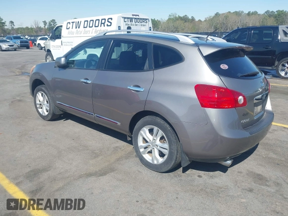 2012 Nissan Rogue S with VIN JN8AS5MT9CW277235, listed as a IAAI auction lot 41863602 with 116,153 mi miles and . Bid and sale history available at DreamBid. Image 3.