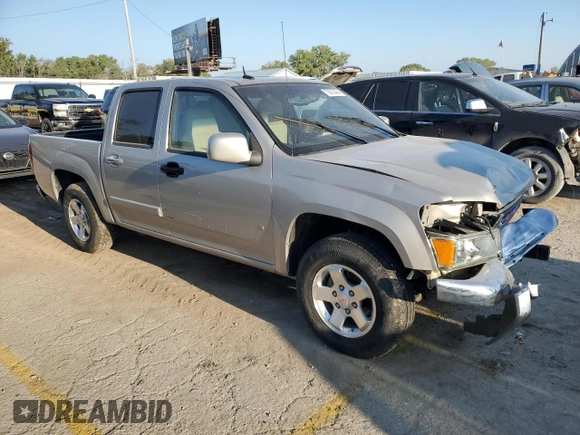 2009 GMC Canyon SLE2 with VIN 1GTCS13E198133272, listed as a Copart auction lot 70970464 with 124,171 mi miles and Salvage Title. Bid and sale history available at carsss.com. Image 4.
