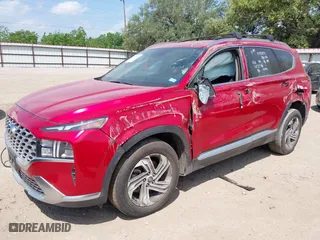 2022 Hyundai Santa Fe SEL with VIN 5NMS24AJ3NH455871, listed as a IAAI auction lot 42074351 with 14,062 mi miles. Bid and sale history available at carsss.com. Image 16.