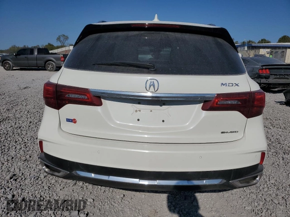 2017 Acura MDX Advance z VIN 5FRYD4H95HB020113, wystawiony jako Copart lot #75801514 z przebiegiem 106 785 mil mil oraz Szkoda całkowita • Salvage title. Historia ofert i sprzedaży dostępna na DreamBid. Obrazek 6.