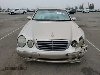 2002 Mercedes-Benz E-Class with VIN WDBJF65J92B404315, listed as a Copart auction lot 75481094 with 87,383 mi miles and Salvage Title. Bid and sale history available at carsss.com. Image 5.
