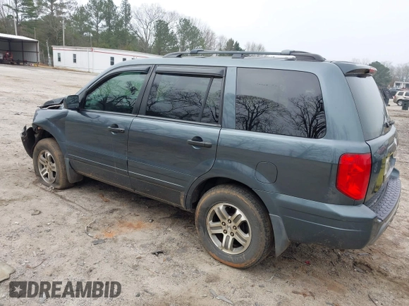 2005 Honda Pilot EX-L with VIN 5FNYF18535B011199, listed as a IAAI auction lot 41802730 with 298,903 mi miles. Bid and sale history available at carsss.com. Image 3.