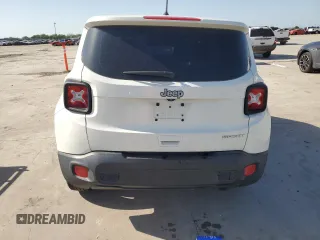 2018 Jeep Renegade Sport with VIN ZACCJAAB3JPG80875, listed as a Copart auction lot 52586975 with 157,913 mi miles and Salvage Title. Bid and sale history available at DreamBid. Image 6.