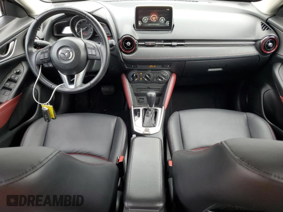 2017 Mazda CX-3 Touring with VIN JM1DKFC79H0148103, listed as a Copart auction lot 51343025 with 79,765 mi miles and Salvage Title. Bid and sale history available at DreamBid. Image 8.