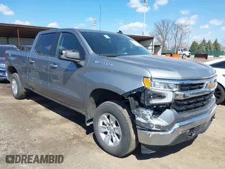 2023 Chevrolet Silverado 1500 LT with VIN 3GCPDDEK8PG338384, listed as a IAAI auction lot 41897377 with 43,212 mi miles. Bid and sale history available at carsss.com. Image 1.