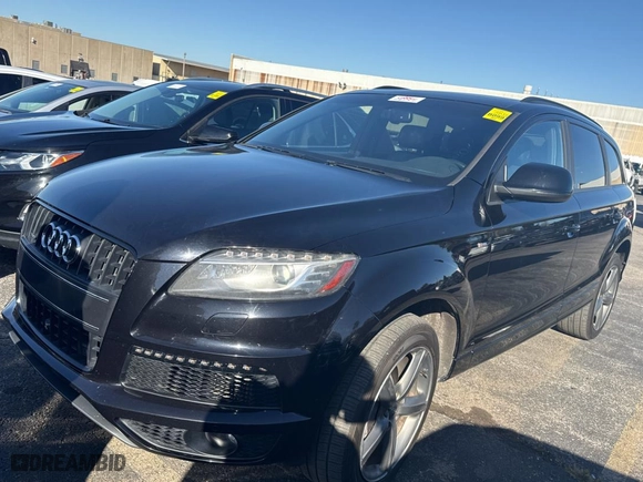 2015 Audi Q7 3.0L TDI Prestige with VIN WA1WMAFE8FD014764, listed as a Copart auction lot 80873784 with 118,461 mi miles and Clean Title. Bid and sale history available at carsss.com. Image 2.