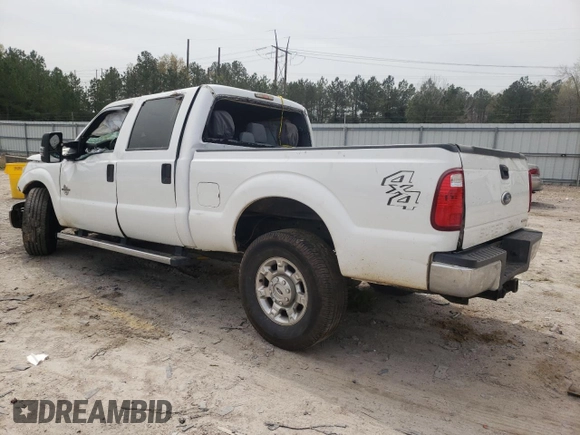 2015 Ford Super Duty F-250 SRW Lariat with VIN 1FT7W2BT8FEC30316, listed as a Copart auction lot 51681345 with 384,631 mi miles and Salvage Title. Bid and sale history available at carsss.com. Image 2.