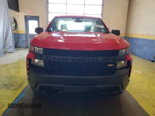 2020 Chevrolet Silverado 1500 Work Truck with VIN 1GCRWAEF1LZ180131, listed as a Copart auction lot 77187734 with 144,983 mi miles and Clean Title. Bid and sale history available at DreamBid. Image 5.