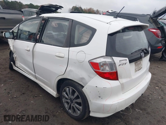 2012 Honda Fit Sport with VIN JHMGE8H52CC018984, listed as a IAAI auction lot 40880358 with 111,614 mi miles. Bid and sale history available at carsss.com. Image 3.